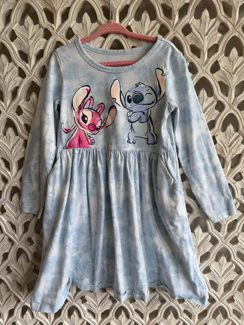 Disney Jumping Beans Stitch and Angel Dress 5T
